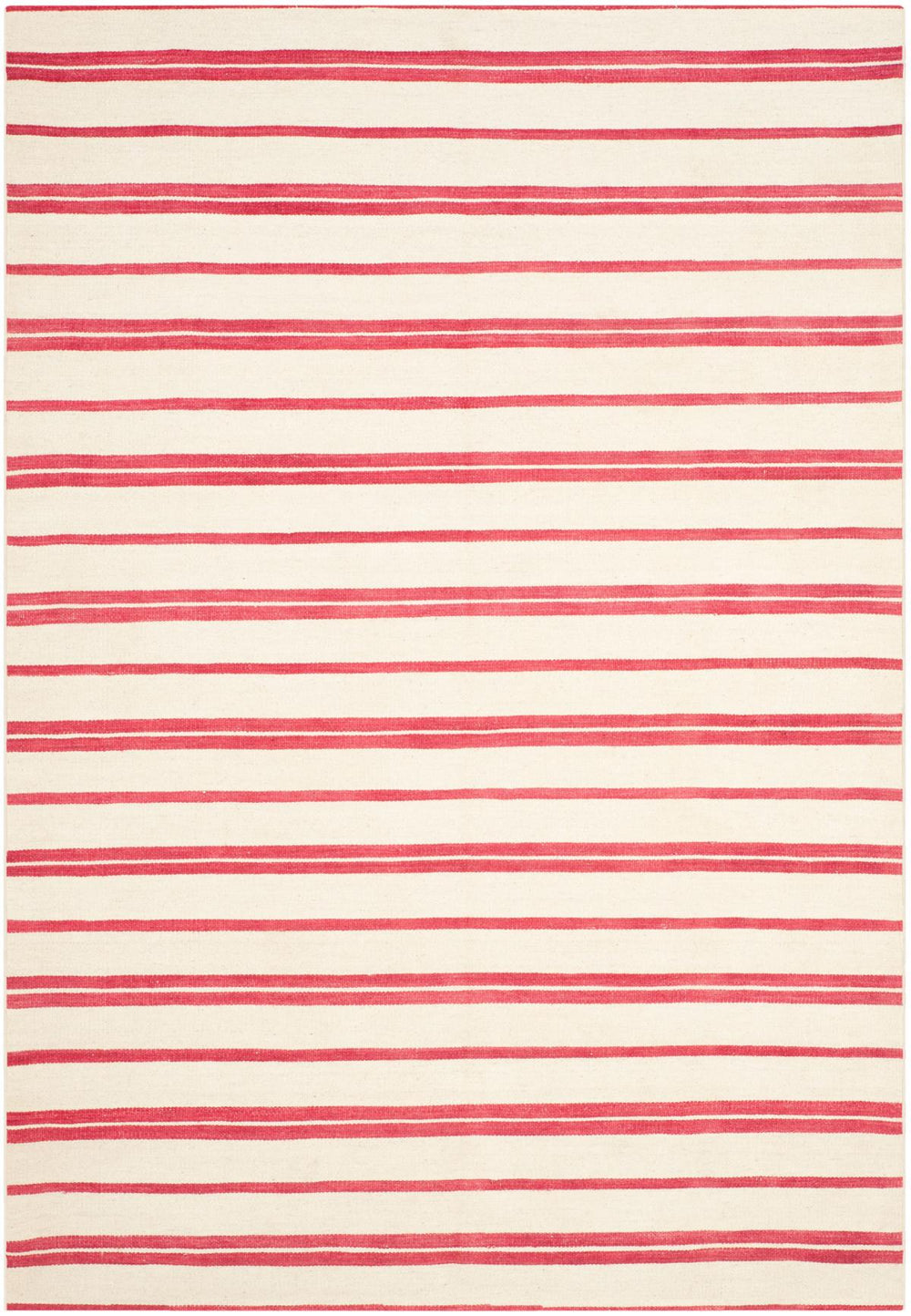 Safavieh Sagaponeck Stripe Hand Woven  Rug Rouge RLR2870H-9
