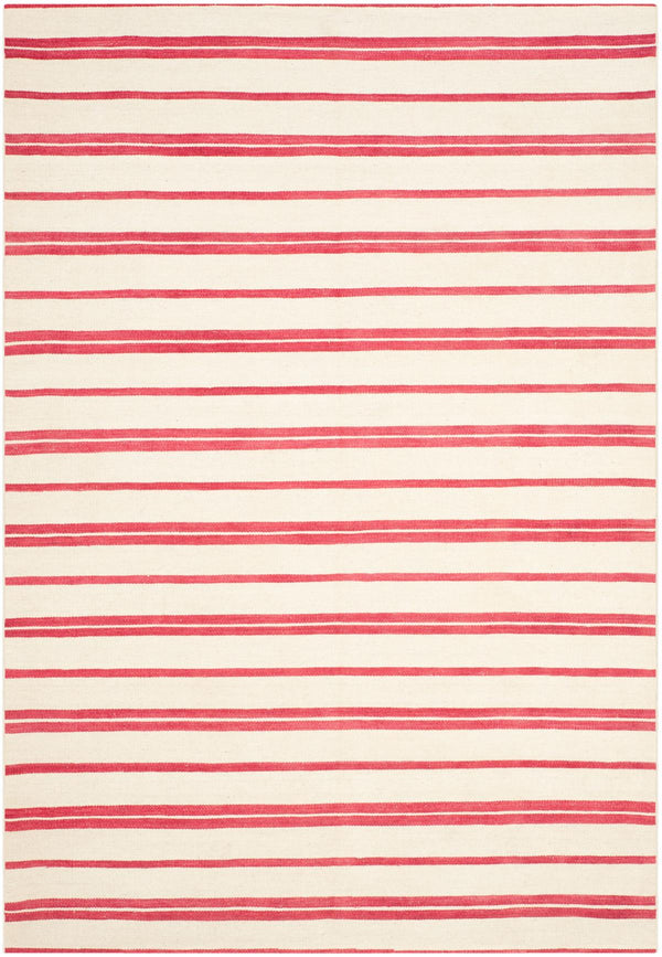 Safavieh Sagaponeck Stripe Hand Woven  Rug Rouge RLR2870H-9