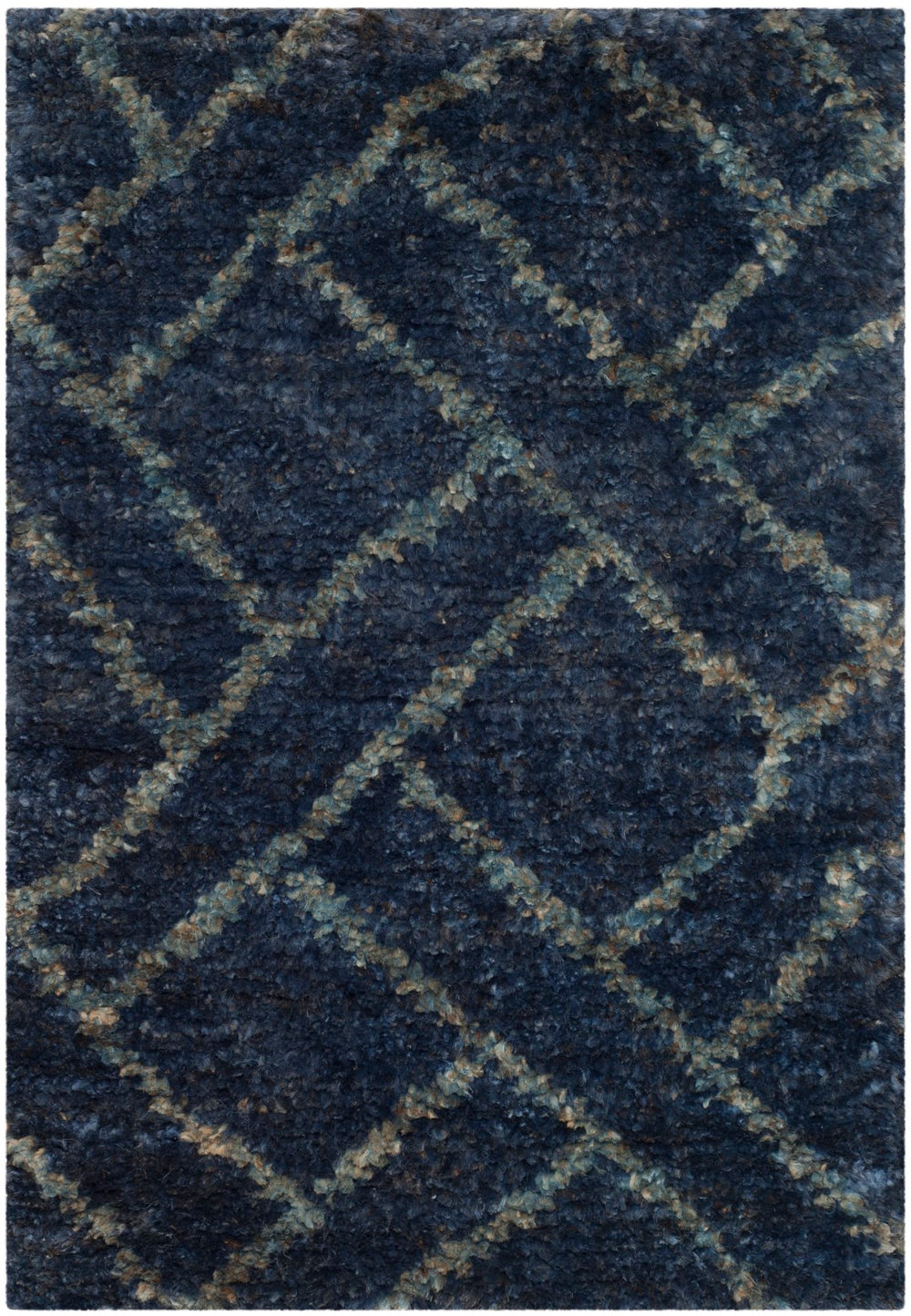 Safavieh Fairfield Hand Knotted  Rug IIX Indigo / Denim RLR3223B-2