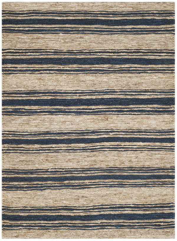 Safavieh Rlr Hand Knotted Area Rug – Coastal-inspired Natural Jute And Cotton Design For Elegant Interiors Harbor 90% Jute And 10% Cotton Rlr3351b-9