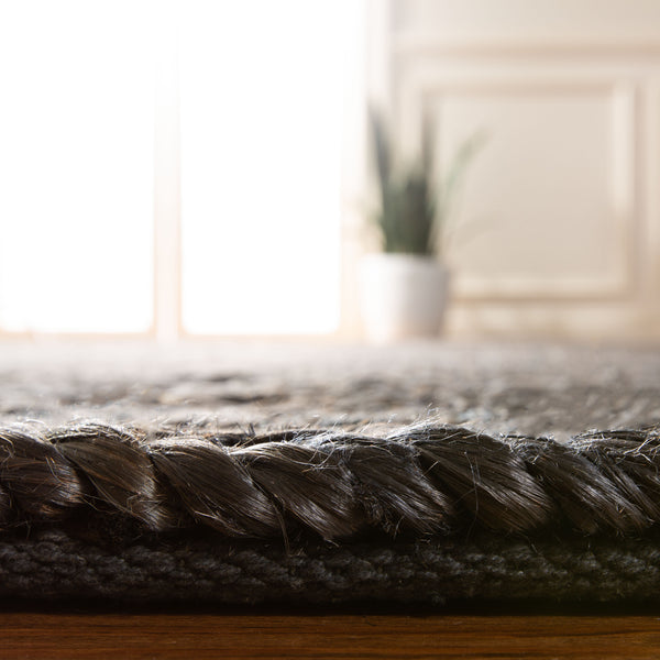 Safavieh Rlr Hand-Knotted 10'X14' Bacaba Flint Jute-Cotton Rug — Low-Profile, Durable, Neutral Elegance RLR3432C-10