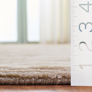 Safavieh Rlr4161e Hand-Loomed Taupe Area Rug — Plush New Zealand Wool & Cotton Blend, Modern Texture Elegance 9'-0" x 12'-0" RLR4161E-9