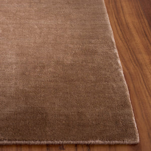 Safavieh Rlr Hand-Loomed 8X10 Faience Clay Rug — Neutral Beige Ivory Bamboo Silk & Wool, Low-Profile Luxury RLR4171B-8