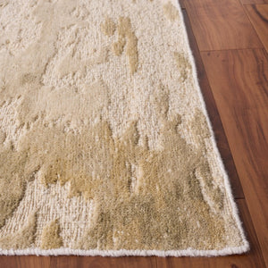 Safavieh Rlr Hand-Knotted Wool Jute Blend Area Rug Tonal Beige Sage Organic Solid Weave 6'-0" x 9'-0" RLR5154B-6