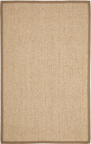 Safavieh Rlr Patmore Natural Sisal Area Rug Power Loomed Bordered Design for Living Spaces 5'-0" x 8'-0" RLR5421B-5