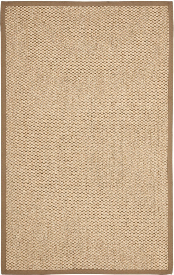 Safavieh Rlr Patmore Natural Sisal Area Rug Power Loomed Bordered Design for Living Spaces 5'-0" x 8'-0" RLR5421B-5