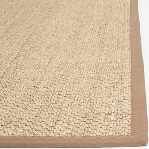 Safavieh Rlr Patmore Natural Sisal Area Rug Power Loomed Bordered Design for Living Spaces 5'-0" x 8'-0" RLR5421B-5