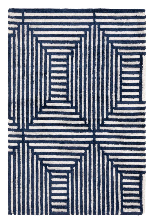 Safavieh Rlr Hand-knotted Wool And Silk Rug With Geometric Pattern - Luxurious Craftsmanship For Any Space Light Blue 56% Wool And 44% Silk Rlr6723d-2