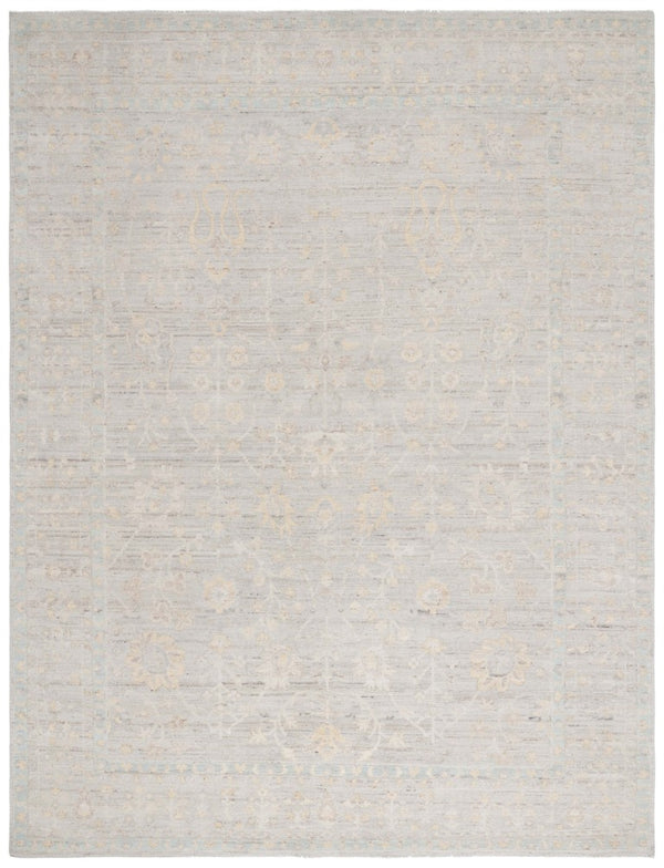 Safavieh Ralph Lauren Hand Knotted Wool Cotton Area Rug Classic Beige Grey Living Room 10' x 14' RLR6801B-10