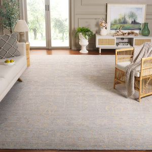 Safavieh Ralph Lauren Hand Knotted Wool Cotton Area Rug Classic Beige Grey Living Room 8' x 10' RLR6801B-8