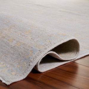 Safavieh Ralph Lauren Hand Knotted Wool Cotton Area Rug Classic Beige Grey Living Room 9' x 12' RLR6801B-9