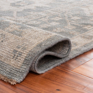 Safavieh Rlr Hand Knotted New Zealand Wool Flatweave Rug in Soft Blue and Ivory Tones 9'-0" x 12'-0" RLR6844M-9