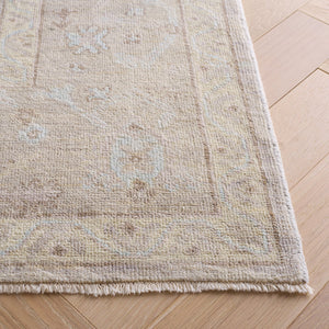 Safavieh Rlr6851f Hand-Knotted Wool Area Rug In Grey Beige Botanical Motif — Durable, Timeless Elegance 9'-0" x 12'-0" RLR6851F-9