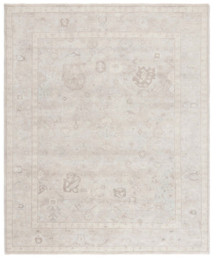 Safavieh Rlr6851f Hand-Knotted Wool Area Rug In Grey Beige Botanical Motif — Durable, Timeless Elegance 9'-0" x 12'-0" RLR6851F-9