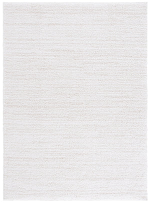 Safavieh Rumi Luxurious Round Shag Area Rug - Elegant Ivory Beige Design For Cozy Home Spaces 6ft 7in Ivory ,Light Beige Polyester Rms110a-8