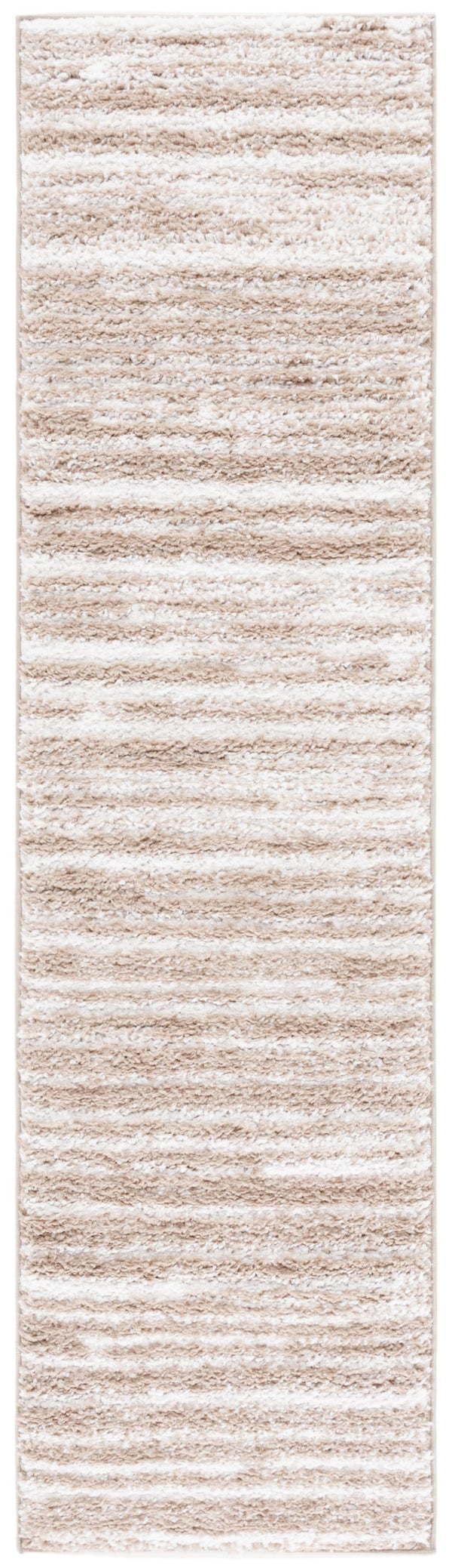 Safavieh Rumi Luxurious Round Shag Area Rug - Elegant Ivory Beige Design For Cozy Home Spaces 6ft 7in Ivory ,Beige Polyester Rms110b-7sq