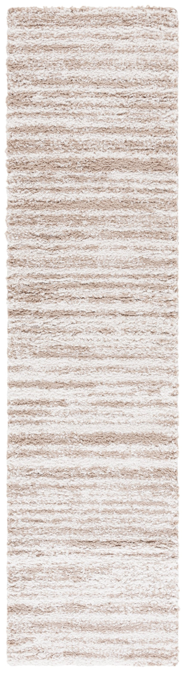 Safavieh Rumi Luxurious Round Shag Area Rug - Elegant Ivory Beige Design For Cozy Home Spaces 6ft 7in Beige ,Ivory Polyester Rms110c-8