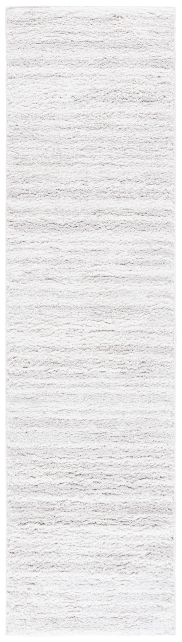 Safavieh Rumi Luxurious Round Shag Area Rug - Elegant Ivory Beige Design For Cozy Home Spaces 6ft 7in Light Grey ,Ivory Polyester Rms110f-28