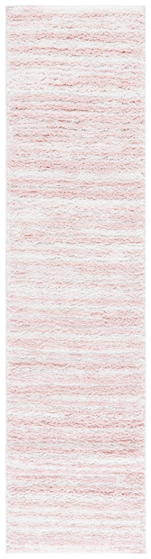 Safavieh Rumi Luxurious Round Shag Area Rug - Elegant Ivory Beige Design For Cozy Home Spaces 6ft 7in Pink ,Ivory Polyester Rms110u-28