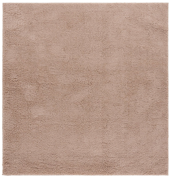Safavieh Rumi Shag Area Rug - Luxurious Plush Comfort And Modern Elegance For Any Home Décor Style Beige Polyester Rms120b-7sq
