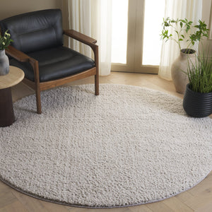 Safavieh Rumi Shag Area Rug - Luxurious Plush Comfort And Modern Elegance For Any Home Décor Style Light Grey Polyester Rms120f-28