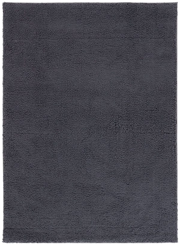 Safavieh Rumi Shag Area Rug - Luxurious Plush Comfort And Modern Elegance For Any Home Décor Style Charcoal Polyester Rms120h-7sq