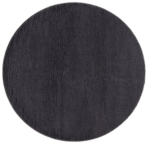 Safavieh Rumi Shag Area Rug - Luxurious Plush Comfort And Modern Elegance For Any Home Décor Style Charcoal Polyester Rms120h-7sq