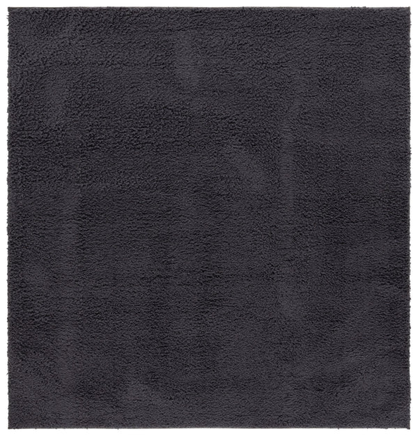 Safavieh Rumi Shag Area Rug - Luxurious Plush Comfort And Modern Elegance For Any Home Décor Style Charcoal Polyester Rms120h-7sq