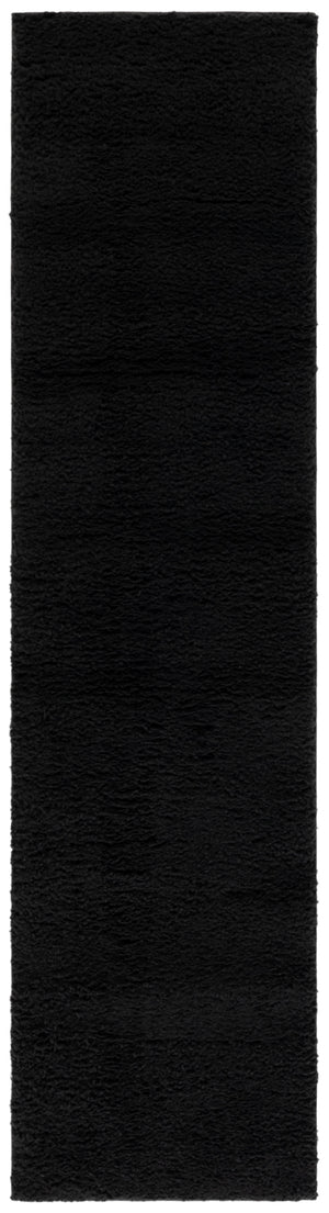 Safavieh Rumi Shag Area Rug - Luxurious Plush Comfort And Modern Elegance For Any Home Décor Style Black Polyester Rms120z-9