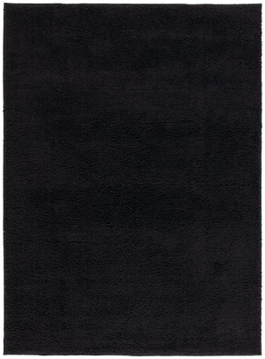 Safavieh Rumi Shag Area Rug - Luxurious Plush Comfort And Modern Elegance For Any Home Décor Style Black Polyester Rms120z-9
