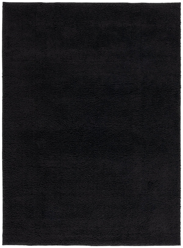Safavieh Rumi Shag Area Rug - Luxurious Plush Comfort And Modern Elegance For Any Home Décor Style Black Polyester Rms120z-9