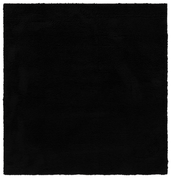 Safavieh Rumi Shag Area Rug - Luxurious Plush Comfort And Modern Elegance For Any Home Décor Style Black Polyester Rms120z-9