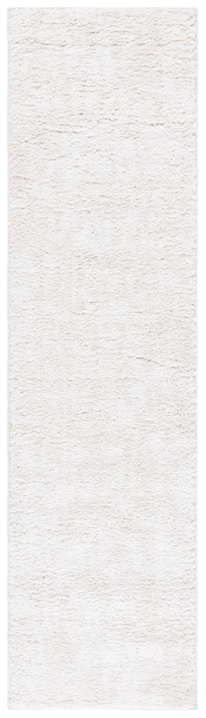 Safavieh Rumi Shag Runner Rug - Luxurious Flokati Style In Soft Beige, Perfect For Hallways & Cozy Spaces Ivory ,Light Beige Polyester Rms124a-7sq