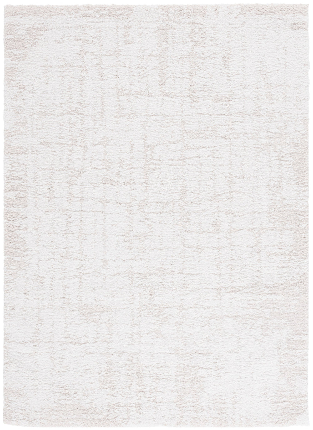 Safavieh Rumi Shag Runner Rug - Luxurious Flokati Style In Soft Beige, Perfect For Hallways & Cozy Spaces Ivory ,Light Beige Polyester Rms124a-7sq