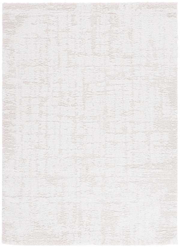 Safavieh Rumi Shag Runner Rug - Luxurious Flokati Style In Soft Beige, Perfect For Hallways & Cozy Spaces Ivory ,Light Beige Polyester Rms124a-7sq