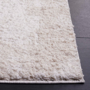 Safavieh Rumi Shag Runner Rug - Luxurious Flokati Style In Soft Beige, Perfect For Hallways & Cozy Spaces Ivory ,Light Beige Polyester Rms124a-7sq