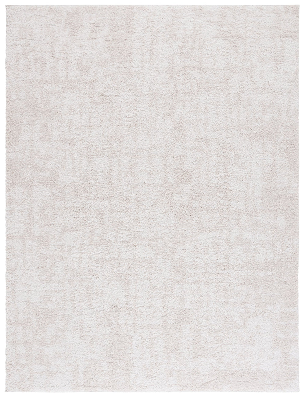 Safavieh Rumi Shag Area Rug In Ivory & Light Beige - Luxury 6'7" X 8'7" Centerpiece For Cozy Elegance Ivory ,Light Beige Polyester Rms124a-6