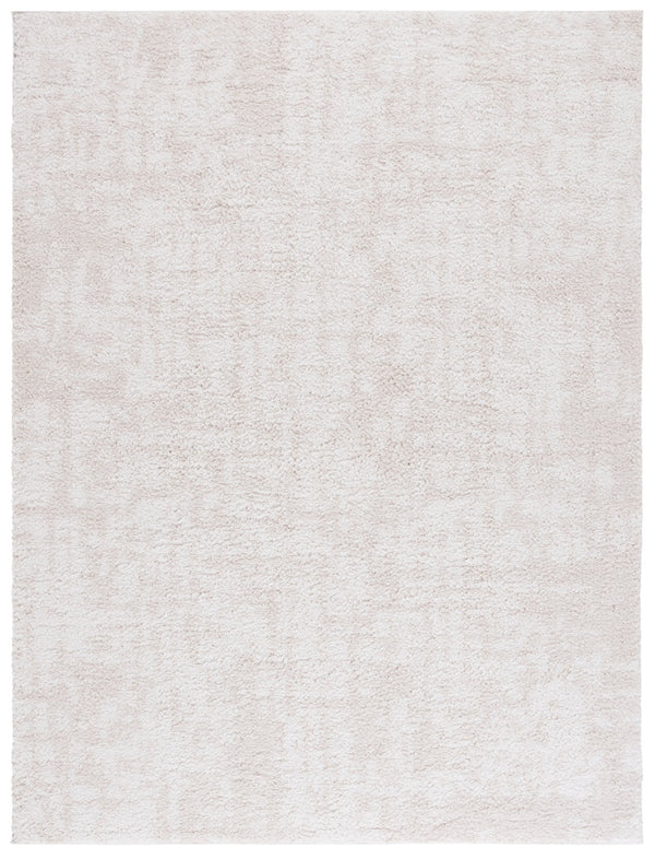 Safavieh Rumi Shag Area Rug In Ivory & Light Beige - Luxury 6'7" X 8'7" Centerpiece For Cozy Elegance Ivory ,Light Beige Polyester Rms124a-6