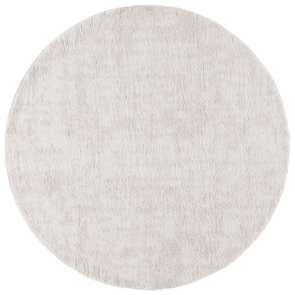 Safavieh Rumi Shag Runner Rug - Luxurious Flokati Style In Soft Beige, Perfect For Hallways & Cozy Spaces Ivory ,Light Beige Polyester Rms124a-7sq