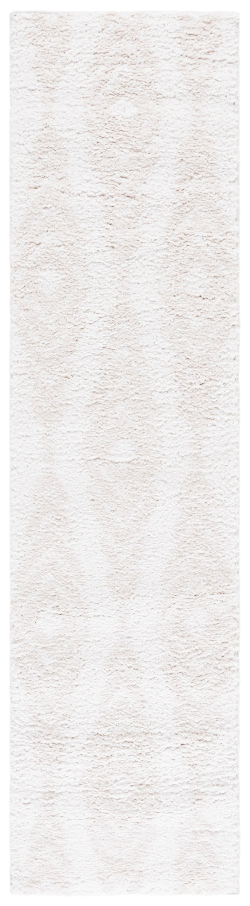 Safavieh Rumi Shag Area Rug - Luxurious Geometric Design For Modern Homes, Soft Texture, Durable & Elegant Ivory ,Light Beige Polyester Rms126a-28