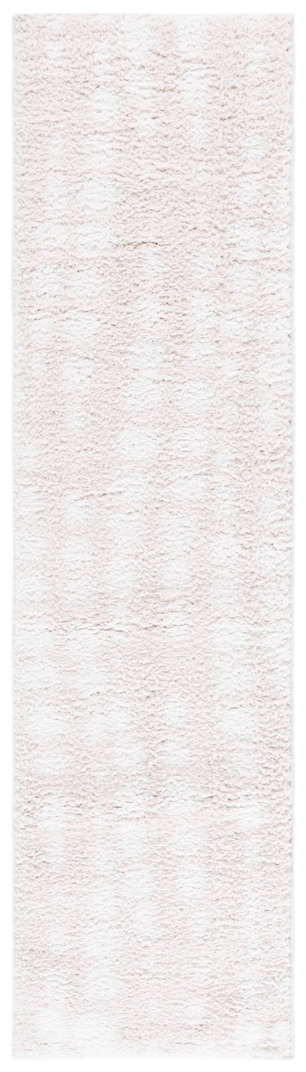 Safavieh Rumi Shag Area Rug - Luxurious Plush Comfort With Elegant Cobblestone Design For Timeless Décor Ivory ,Light Beige Polyester Rms128a-7r
