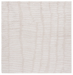 Safavieh Rumi Shag Area Rug – Luxurious Soft Texture, Timeless Elegance, Durable Design For Your Home Decor Ivory ,Light Beige Polyester Rms130a-5