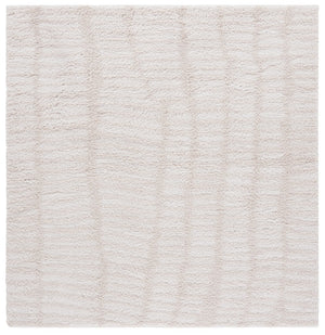 Safavieh Rumi Shag Area Rug For Luxurious Living Spaces – Soft, Durable, And Elegant Home Decor Essential Ivory ,Light Beige Polyester Rms130a-1115