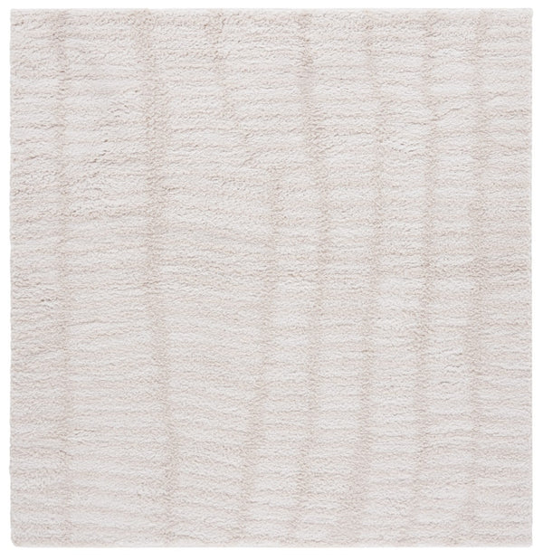 Safavieh Rumi Shag Area Rug For Luxurious Living Spaces – Soft, Durable, And Elegant Home Decor Essential Ivory ,Light Beige Polyester Rms130a-1115