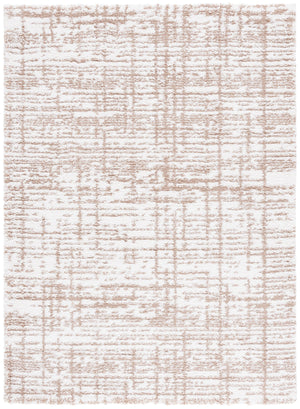 Safavieh Rumi Shag Runner Rug - Luxurious Plush Texture For Timeless Elegance And Cozy Sophistication Beige ,Ivory Polyester Rms132b-7r