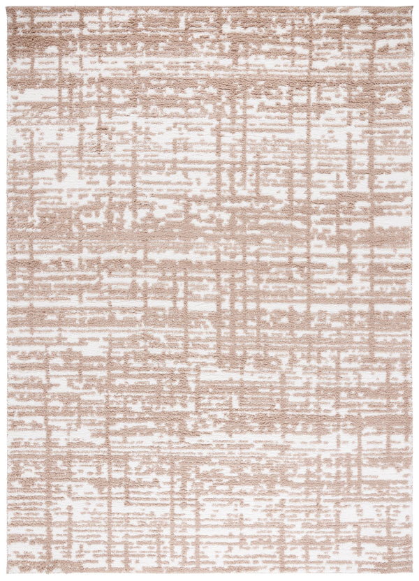 Safavieh Rumi Shag Runner Rug - Luxurious Plush Texture For Timeless Elegance And Cozy Sophistication Beige ,Ivory Polyester Rms132b-7r