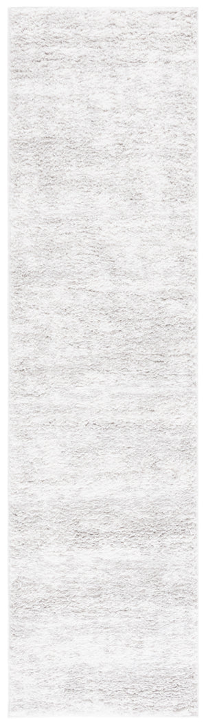 Safavieh Rumi Plush Shag Rug In Sophisticated Grey And Ivory - Elevate Your Home With Timeless Elegance Grey ,Ivory Polyester Rms134f-8