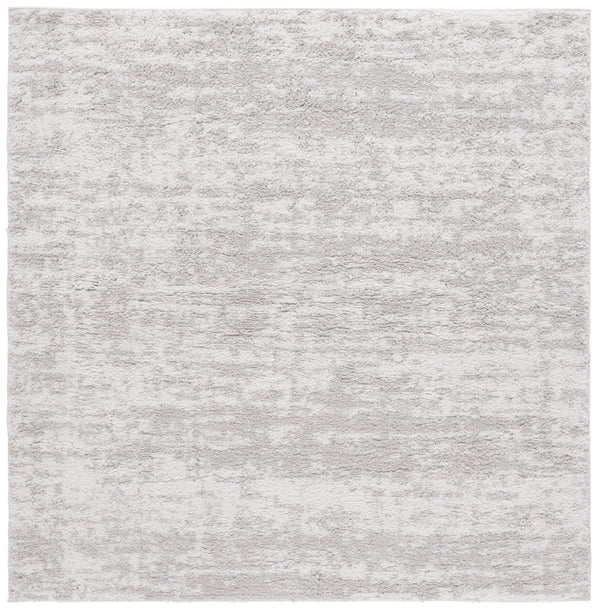 Safavieh Rumi Plush Shag Rug In Sophisticated Grey And Ivory - Elevate Your Home With Timeless Elegance Grey ,Ivory Polyester Rms134f-8