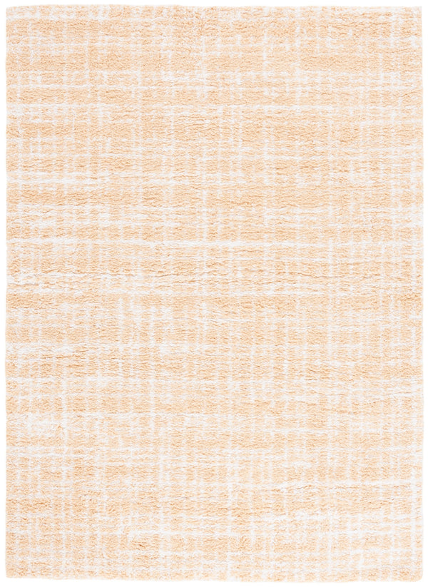Safavieh Rumi Shag Area Rug - Luxurious Gold And Ivory Texture For Elegant Home Décor, Perfect For Any Space Gold ,Ivory Polyester Rms136d-28