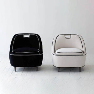 Lh Imports Ebony Club Chair - Luxurious Velvet Black Upholstery With Oak Legs For Stylish Home Decor Upgrade Black Pu Foam,Polyester Fiber,Fabric,Oak Rns026